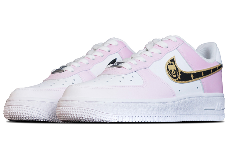 Lookbook [Kasut Custom] Nike Air Force 1 Low 'Gradient Pink' CW2288-111(Team拾捌-男款AF1杀手皇后粉)