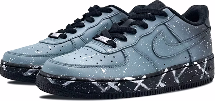 나이키 에어포스 1 로우 '갤럭시 스플래터' (Nike AF1 로우 '갤럭시') CW2288-001(Team-E男款渐变泼墨星辰黑白) Lookbook 나이키 에어포스 1 로우 '갤럭시 스플래터' (Nike AF1 로우 '갤럭시') CW2288-001(Team-E男款渐变泼墨星辰黑白)