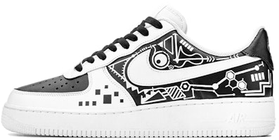 나이키 AF1 로우 '졸업 - 샤크 사이버펑크' (커스텀) CW2288-111(TeamA-毕业季男款熊猫机械鲨鱼) Buy 나이키 AF1 로우 '졸업 - 샤크 사이버펑크' (커스텀) CW2288-111(TeamA-毕业季男款熊猫机械鲨鱼)