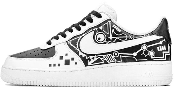 나이키 AF1 로우 '졸업 - 샤크 사이버펑크' (커스텀) CW2288-111(TeamA-毕业季男款熊猫机械鲨鱼) Buy 나이키 AF1 로우 '졸업 - 샤크 사이버펑크' (커스텀) CW2288-111(TeamA-毕业季男款熊猫机械鲨鱼)