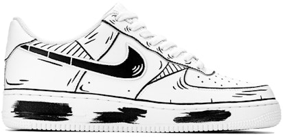 【定制球鞋】 Nike Air Force 1 Low 空軍一號 畢業季主題定制 文理公式 校園塗鴉 低幫 休閒鞋 男款 黑白 Order 【定制球鞋】 Nike Air Force 1 Low 空軍一號 畢業季主題定制 文理公式 校園塗鴉 低幫 休閒鞋 男款 黑白