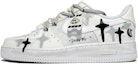 Buy 나이키 커스텀 AF1 로우 '그라피티 블랙화이트그레이' CW2288-111(TeamM-男款空军星星S-BOX)