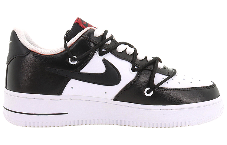 Order [Kasut Custom] Nike Air Force 1 Low 'Graffiti Hitam Putih Merah' DH7579-100(Team10-炫酷涂鸦)