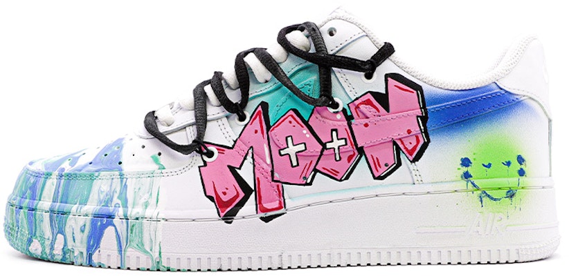 Nike Air Force 1 Low "Grafiti Azul Verde Rosa" CW2288-111(TeamM-男款流体艺术涂鸦蓝绿粉) Buy Nike Air Force 1 Low "Grafiti Azul Verde Rosa" CW2288-111(TeamM-男款流体艺术涂鸦蓝绿粉)