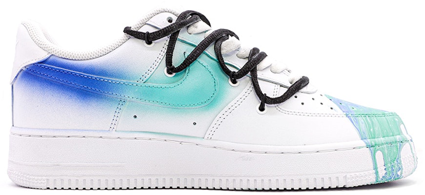 Nike Air Force 1 Low "Grafiti Azul Verde Rosa" CW2288-111(TeamM-男款流体艺术涂鸦蓝绿粉) Order Nike Air Force 1 Low "Grafiti Azul Verde Rosa" CW2288-111(TeamM-男款流体艺术涂鸦蓝绿粉)