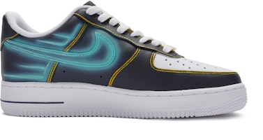 【訂製球鞋】 Nike Air Force 1 Low BIGNIU 空軍一號 塗鴉0度火焰 手繪噴繪 低筒 板鞋 GS 黑白藍黃 Order 【訂製球鞋】 Nike Air Force 1 Low BIGNIU 空軍一號 塗鴉0度火焰 手繪噴繪 低筒 板鞋 GS 黑白藍黃
