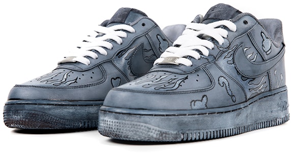 【定制鞋款】耐克空军一号低帮“涂鸦火焰” CW2288-111(TeamB-男款手套) Lookbook 【定制鞋款】耐克空军一号低帮“涂鸦火焰” CW2288-111(TeamB-男款手套)