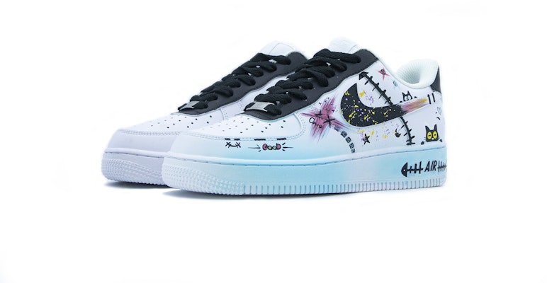 ナイキAF1ロー「落書きニャー」 (Nike AF1 Ro- "Rakugaki Nya-") CW2288-111-444237 Lookbook ナイキAF1ロー「落書きニャー」 (Nike AF1 Ro- "Rakugaki Nya-") CW2288-111-444237
