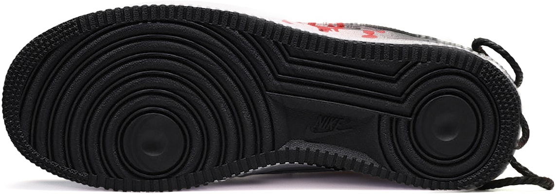 【訂製球鞋】 Nike Air Force 1 Low '07塗鴉 黑夜 防滑耐磨 低筒 板鞋 男款 黑白紅 Purchase 【訂製球鞋】 Nike Air Force 1 Low '07塗鴉 黑夜 防滑耐磨 低筒 板鞋 男款 黑白紅