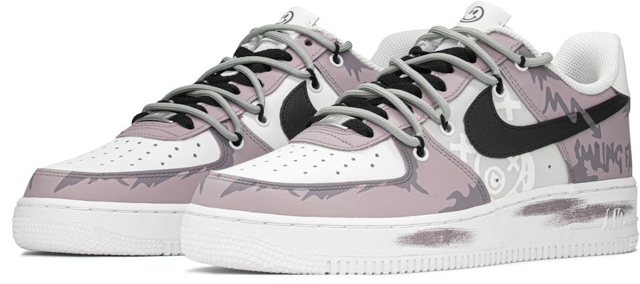 Zapatillas Nike Air Force 1 Low 'Graffiti Smiley Morado-Negro-Blanco' CW2288-111(TeamA-AF男邪恶笑脸) Lookbook Zapatillas Nike Air Force 1 Low 'Graffiti Smiley Morado-Negro-Blanco' CW2288-111(TeamA-AF男邪恶笑脸)