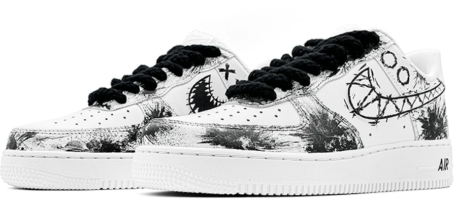 나이키 에어포스 1 로우 '그라피티 로봇' (40 characters) CW2288-111(Team肆-男款涂鸦机器人) Lookbook 나이키 에어포스 1 로우 '그라피티 로봇' (40 characters) CW2288-111(Team肆-男款涂鸦机器人)
