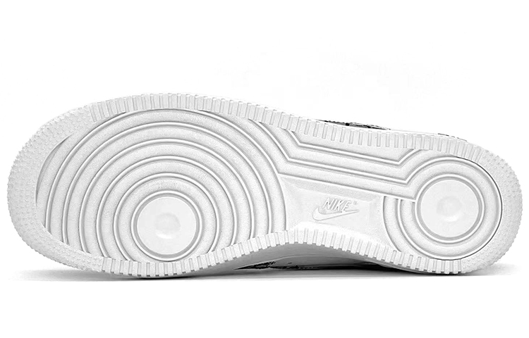 Details for 나이키 에어포스 1 로우 '그라피티 로봇' (40 characters) CW2288-111(Team肆-男款涂鸦机器人)