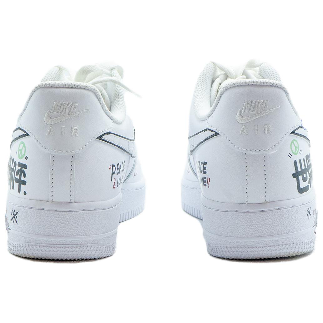 Purchase [Zapatillas Personalizadas] Nike Air Force 1 Low 'Graffiti World Peace'. CW2288-111(Team197-005)