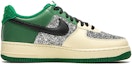 Order 【定制球鞋】Nike Air Force 1 Low 野鶴製造 綠聖誕 亮閃 做舊 聖誕限定 空軍一號 低幫 板鞋 男款 白綠