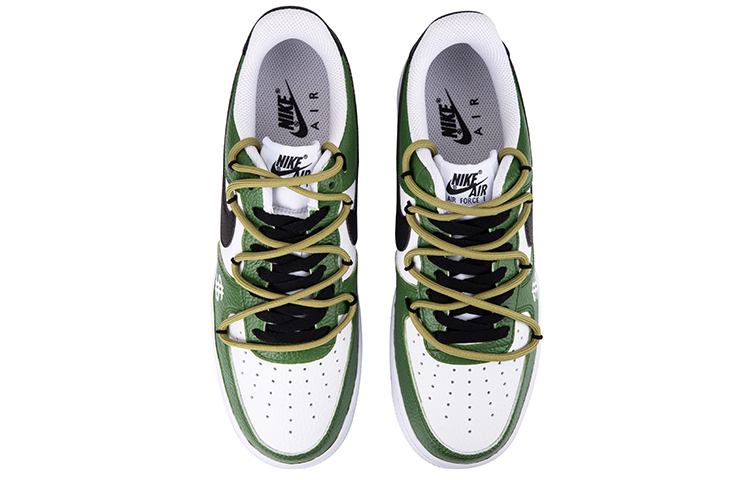 Shop 나이키 에어포스 1 로우 '그린화이트 디컨 아웃도어 빈티지' CT2302-100(TeamF-美式复古)
