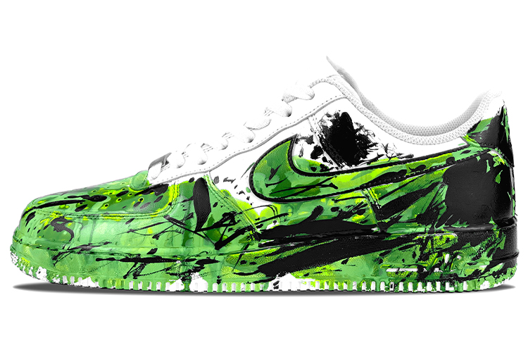 [Custom Shoes] Nike Air Force 1 Low 'Green White Oz'
