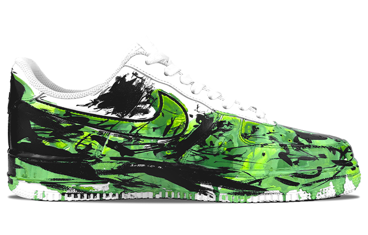 [Custom Shoes] Nike Air Force 1 Low 'Green White Oz' 圖 2