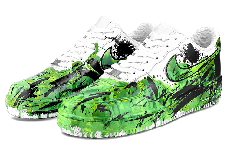 [Custom Shoes] Nike Air Force 1 Low 'Green White Oz' 圖 5