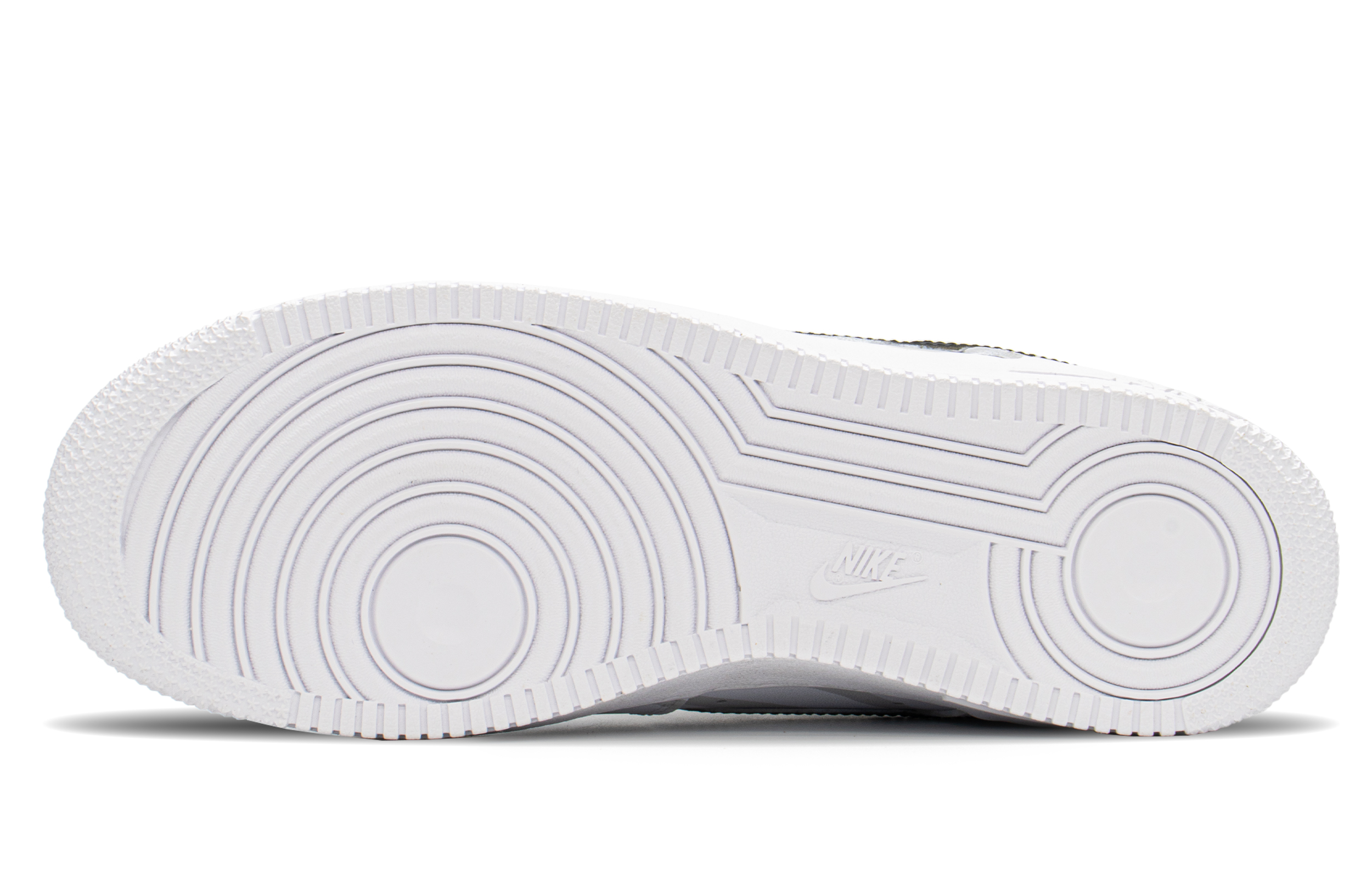 Purchase 【定制球鞋】Nike Air Force 1 Low fzbb 減齡穿搭 解構風 肋骨骨頭 高街 低幫 板鞋 男款 灰白 禮盒