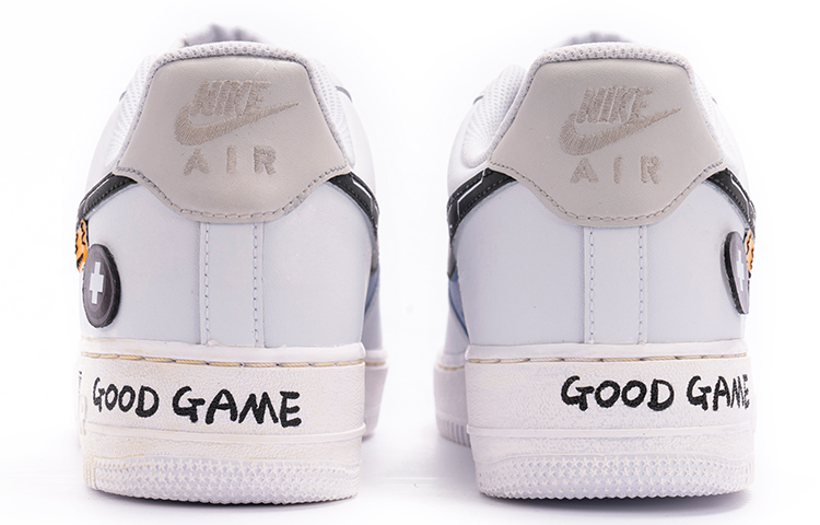 Purchase [カスタムシューズ] ナイキ エアフォース 1 ロー 'グレーアーケード 2.0' CW2288-111（TeamB-男款灰电玩2.0vibe）