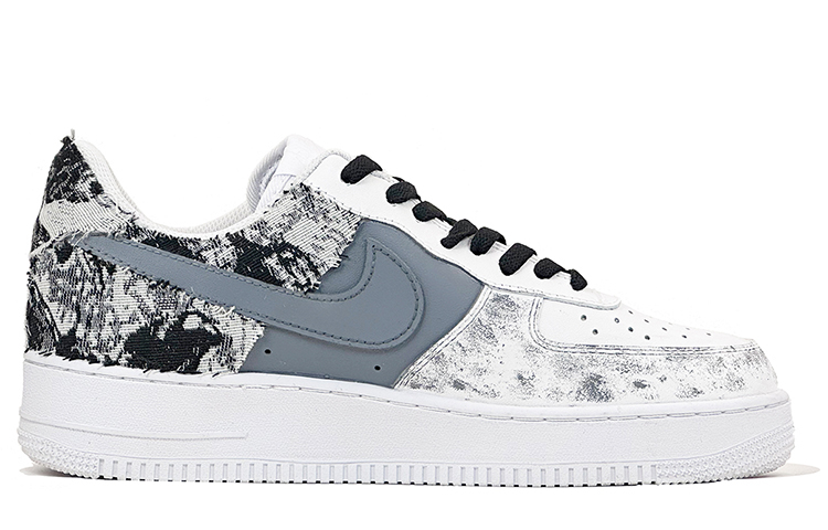 Order 【カスタムシューズ】ナイキ エア フォース 1 ロー 'グレーブラックホワイト' CW2288-111(Team73-小巷乌衣)