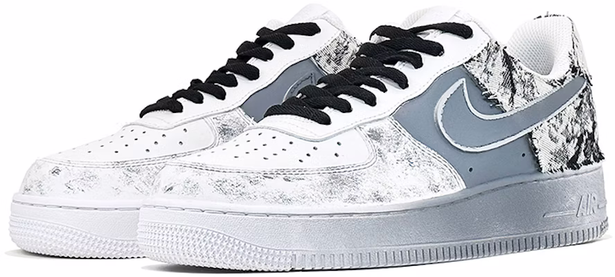 나이키 에어포스 1 로우 '회/검/흰' (커스텀) CW2288-111(Team73-小巷乌衣) Lookbook 나이키 에어포스 1 로우 '회/검/흰' (커스텀) CW2288-111(Team73-小巷乌衣)