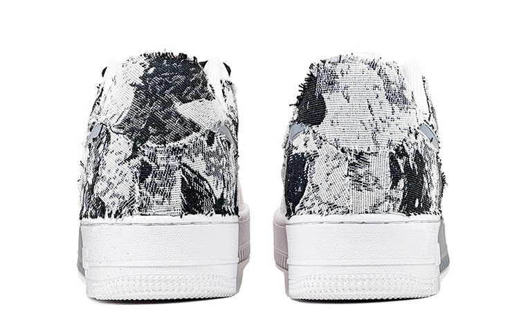 Shop 【カスタムシューズ】ナイキ エア フォース 1 ロー 'グレーブラックホワイト' CW2288-111(Team73-小巷乌衣)