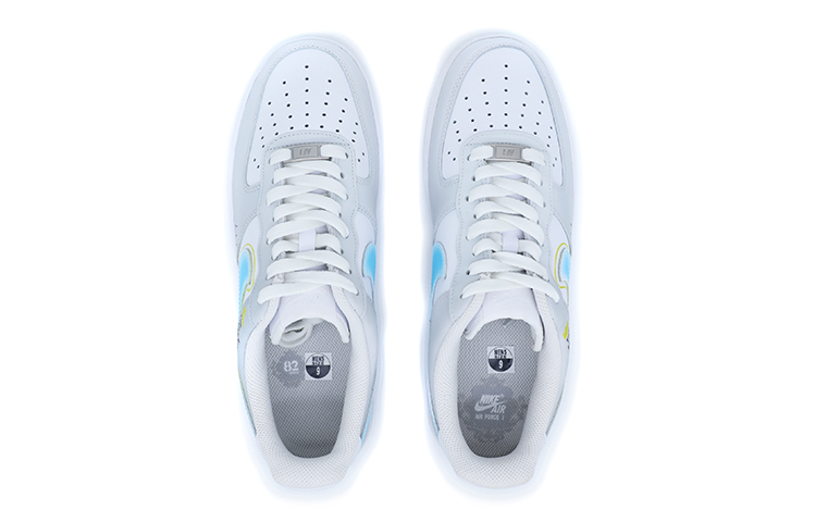 [Custom Shoes] Nike Air Force 1 Low 'Grey Blue Energy Light' 圖 5