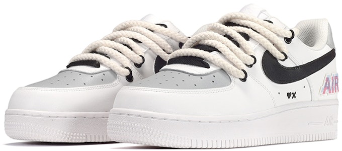 나이키 에어포스 1 로우 '그레이 섀도우' (커스텀) CW2288-111(TeamE-男款灰影子黑白灰) Lookbook 나이키 에어포스 1 로우 '그레이 섀도우' (커스텀) CW2288-111(TeamE-男款灰影子黑白灰)