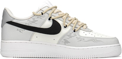【客製化球鞋】Nike Air Force 1 Low 龍國風 麻繩 低幫 板鞋 男款 灰白 國風禮盒 Order 【客製化球鞋】Nike Air Force 1 Low 龍國風 麻繩 低幫 板鞋 男款 灰白 國風禮盒