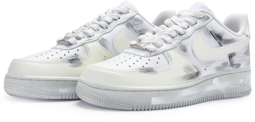 나이키 에어포스 1 로우 '그레이 화이트 딥다이' (커스텀) CW2288-111(Team80-男款灰白浸染白灰) Lookbook 나이키 에어포스 1 로우 '그레이 화이트 딥다이' (커스텀) CW2288-111(Team80-男款灰白浸染白灰)