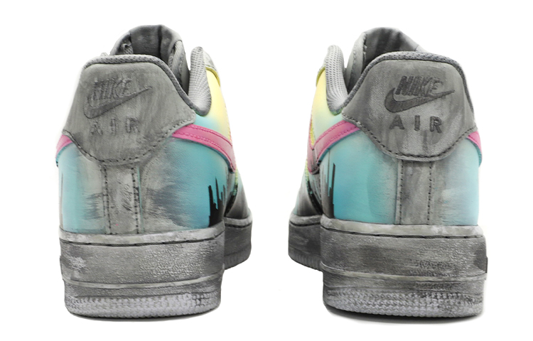 Purchase [Sneakers Kustom] Nike Air Force 1 Low 'Eksklusif Kota Guangdong' CW2288-111(TeamM-男款广东城市限定灰绿黄)