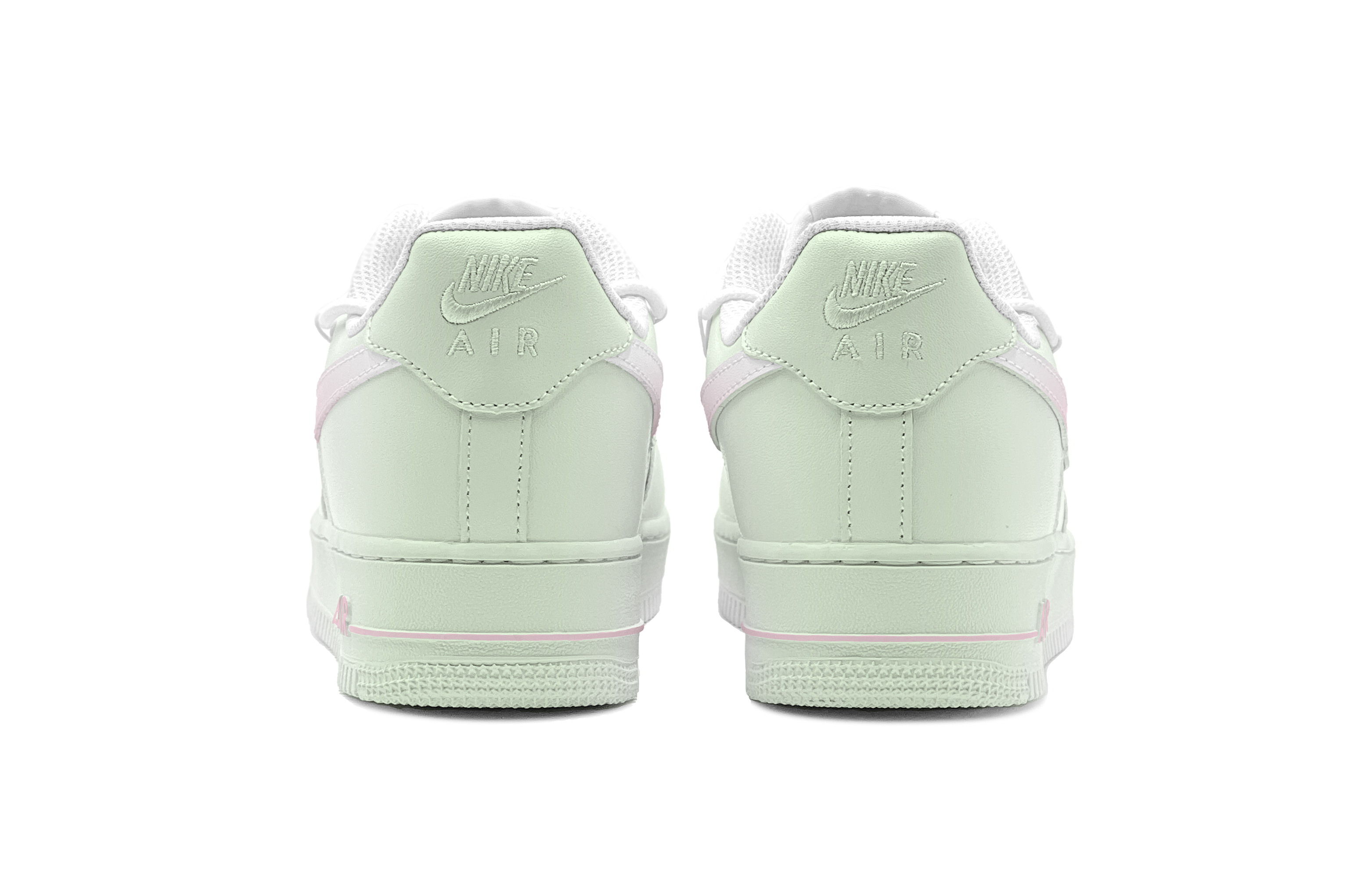 Shop 나이키 에어포스 1 로우 '구아바 그린 그레이프' (커스텀) DH2920-111(TeamS-芭乐青提女S-BOX)