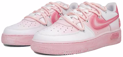【定制球鞋】 Nike Air Force 1 Low 空軍一號 小熊軟糖 漸變 晕染 卡通 甜酷風 辣妹 低幫 板鞋 GS 粉白 Lookbook 【定制球鞋】 Nike Air Force 1 Low 空軍一號 小熊軟糖 漸變 晕染 卡通 甜酷風 辣妹 低幫 板鞋 GS 粉白
