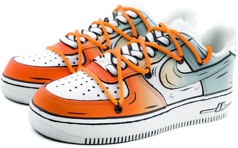 【カスタムシューズ】ナイキ エア フォース 1 ロー‘手描き綿菓子ブルーオレンジ’ CW2288-111(Team肆-空军二次元ZQ) Lookbook 【カスタムシューズ】ナイキ エア フォース 1 ロー‘手描き綿菓子ブルーオレンジ’ CW2288-111(Team肆-空军二次元ZQ)