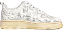 Order Zapatillas Nike Air Force 1 Low 'Pintadas a Mano Envejecidas Oxidadas' CW2288-111(Team拾柒-男款石膏手绘氧化米白)