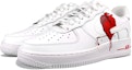 Lookbook 【カスタムシューズ】ナイキ AF1 ロー'ペイントハート グラフィティ ホワイトレッド' CW2288-111(Team50-手绘心脏)