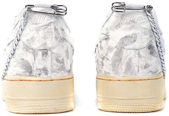 Zapatillas Nike Air Force 1 Low 'Pintadas a Mano Envejecidas Oxidadas' CW2288-111(Team拾柒-男款石膏手绘氧化米白) Shop Zapatillas Nike Air Force 1 Low 'Pintadas a Mano Envejecidas Oxidadas' CW2288-111(Team拾柒-男款石膏手绘氧化米白)