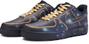 Shop 【訂製球鞋】Nike Air Force 1 Low BIGNIU 空軍一號 特殊鞋盒星雲 手繪噴繪 低筒 板鞋 男款 黑藍紫金