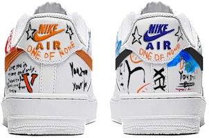 【定制球鞋】 Nike Air Force 1 Low 1 07 空軍一號 手寫的浪漫 潮流百搭 低幫 板鞋 男款 白藍 Shop 【定制球鞋】 Nike Air Force 1 Low 1 07 空軍一號 手寫的浪漫 潮流百搭 低幫 板鞋 男款 白藍