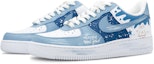 Lookbook 【定製球鞋】 Nike Air Force 1 Low 空軍一號 07兔年限定 HappyNewyear 低筒 板鞋 男款 天藍