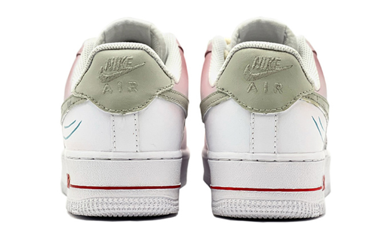 Lookbook [定制鞋] 耐克空军1代低帮 '小丑女白色-粉色' DH2920-111(TeamS-奎因)
