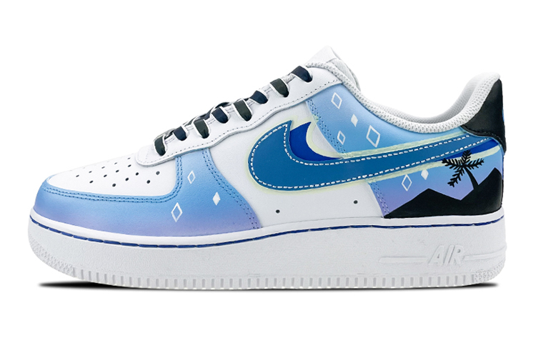 Buy [Nike Sepatu] Air Force 1 Low 'Pesta Pulau Hawaii Reflektif' DH2920-111(Team叁-女款夜光椰树)