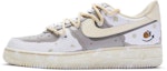 Buy 【客製球鞋】Nike Air Force 1 Low 07 空軍一號 榛果拿鐵 手繪噴繪 解構 復古 低筒 板鞋 男款 米灰