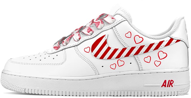 custom-shoes-nike-air-force-1-low-heart-comic-graffiti-white-red