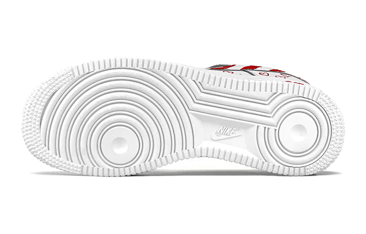 Purchase [定制鞋] 耐克空军一号低帮'心动漫画涂鸦白红' DH2920-111(TeamY-女款爱心二次元QD)