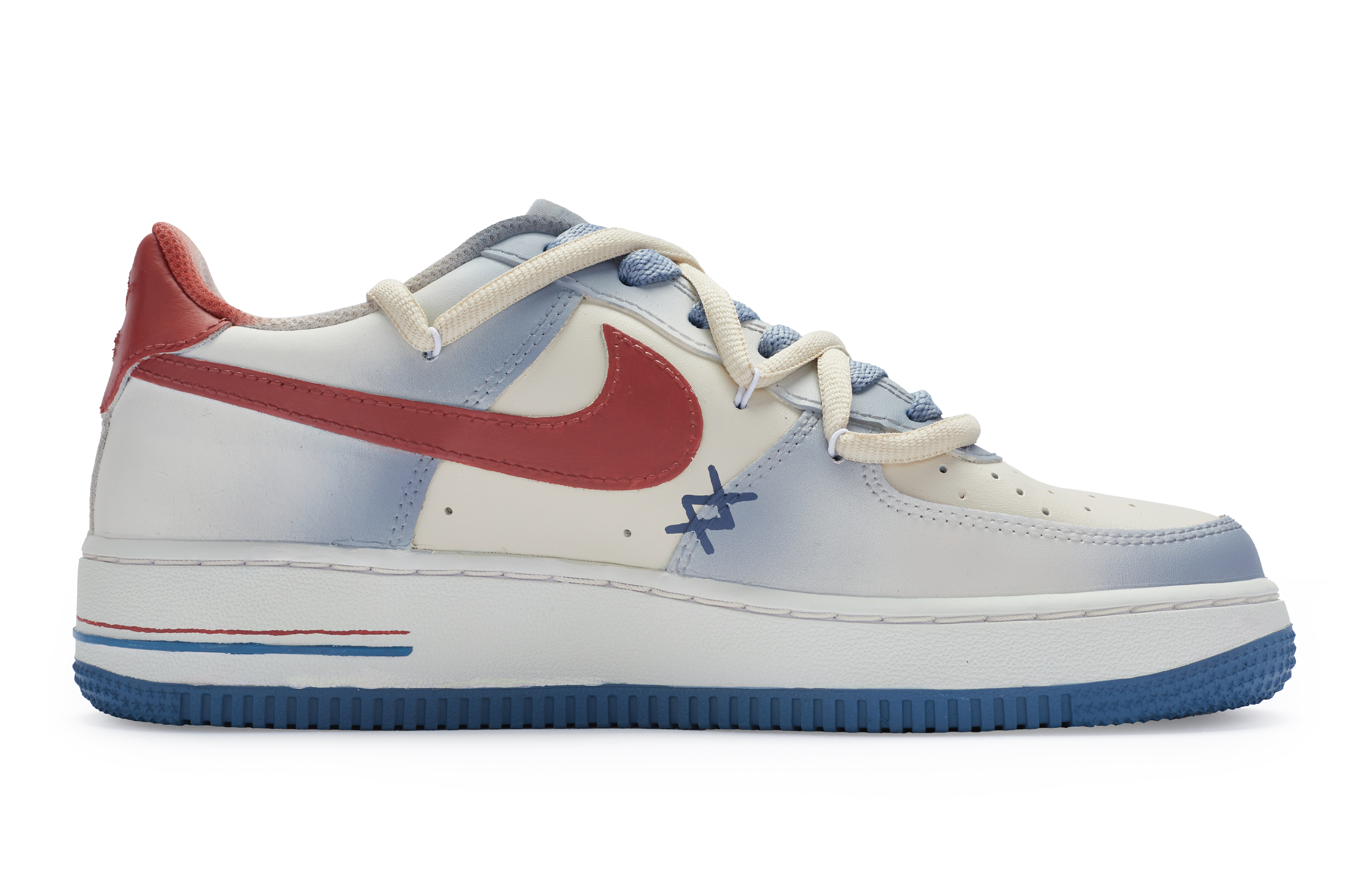 Order Zapatillas Nike Air Force 1 Low 'Hearty Comfort Zone Retro America' DH2920-111(Team80-女款心动舒适区白蓝)