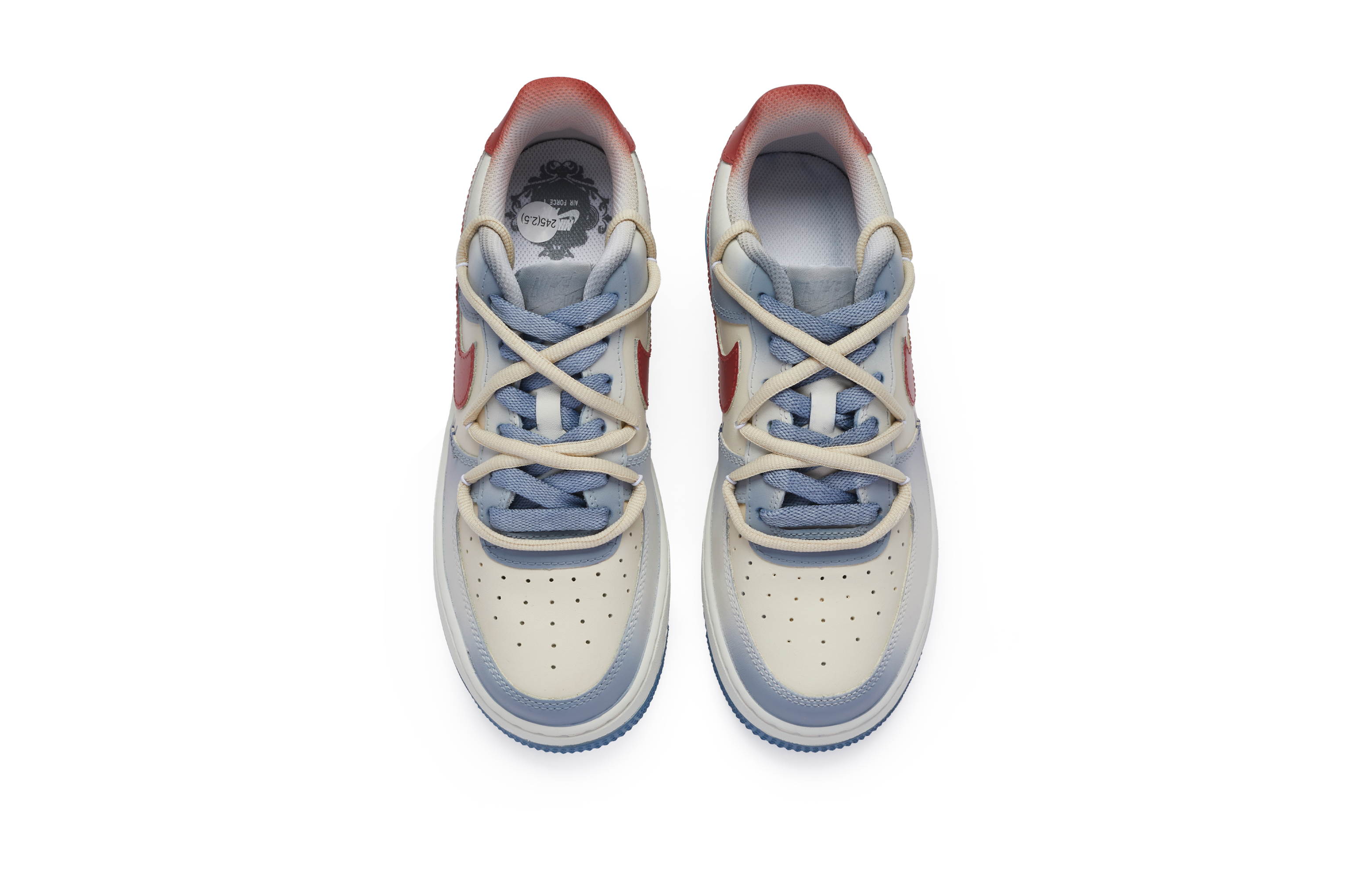 Shop Zapatillas Nike Air Force 1 Low 'Hearty Comfort Zone Retro America' DH2920-111(Team80-女款心动舒适区白蓝)