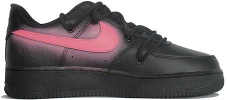 【訂製球鞋】 Nike Air Force 1 Low 地獄之火 粉色火焰 防滑耐磨透氣 低筒 板鞋 男女同款 黑色 Lookbook 【訂製球鞋】 Nike Air Force 1 Low 地獄之火 粉色火焰 防滑耐磨透氣 低筒 板鞋 男女同款 黑色