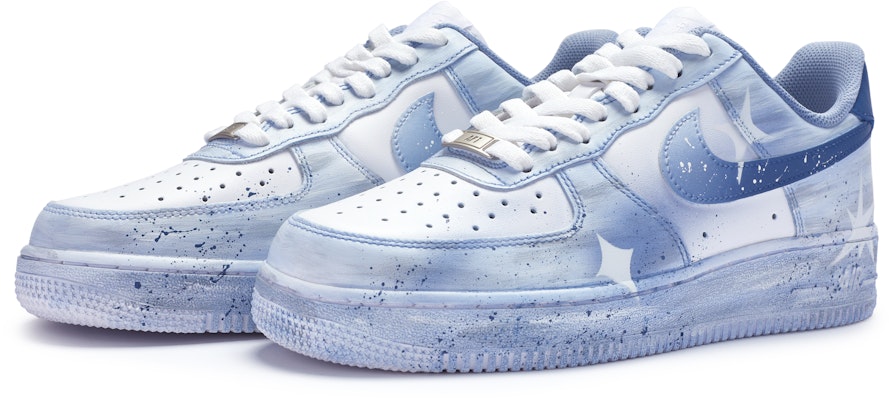 나이키 커스텀 AF1 로우 '푸른 육각별' (Nike Custom AF1 Low 'Pureun Yukgakbyeol') DH2920-111(Team80-女款六芒星白蓝) Lookbook 나이키 커스텀 AF1 로우 '푸른 육각별' (Nike Custom AF1 Low 'Pureun Yukgakbyeol') DH2920-111(Team80-女款六芒星白蓝)